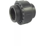 Raccord union 3 pi�ces femelle / femelle avec joint torique epdm � a: 40mm � b: 1''1 / 4