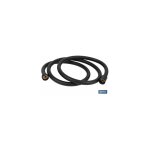 Flexible de douche pvc noir mat 150 cm modle marmara