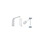 Mécanisme complet de citerne à réservoir haut avec robinet latéral et déchargeur Mécanisme complet de citerne à réservoir haut avec robinet latéral et déchargeur