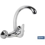 Cofan - robinet bec haut pour cuisine et buanderie, monocommande 24x17, 6x21cm pour cartouche c�ramique ...