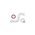 Tube flexible blanc 1 1 / 2 Ø40 - 50 300 - 720 mm Tube flexible blanc 1 1 / 2 Ø40 - 50 300 - 720 mm