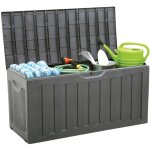 Coffre d'ext�rieur en r�sine 340 litres 118x53x57cm thinia home