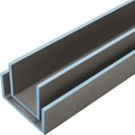 Wedi - coffre d'habillage mensolo u 260 x 20 x 20 cm Wedi - coffre d'habillage mensolo u 260 x 20 x 20 cm