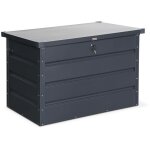 Coffre de jardin en m�tal - dallas - 285l anthracite