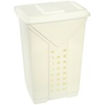 Coffre a linge blanc ceruse - eda