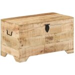 Fimei coffre de rangement bois massif solide de manguier Fimei coffre de rangement bois massif solide de manguier