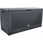 Vounot® coffre de jardin avec poignées et roues 310l - malle de rangement extérieur en pp - 119x48x60cm ... Vounot® coffre de jardin avec poignées et roues 310l - malle de rangement extérieur en pp - 119x48x60cm ...