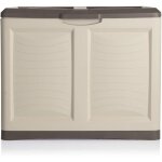 Coffre de jardin en polypropyl�ne 200 l ? dimensions 78x45x64 cm ? poign�es lat�rales pour d�placement ...