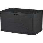 Eda - coffre de rangement serena - 500 l - gris anthracite