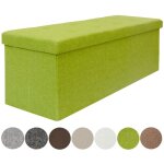 Coffre de rangement xxl pliante 110x38x38cm incl 2 cloisons 120l pouf pliable repose - pieds rectangulaire ... Coffre de rangement xxl pliante 110x38x38cm incl 2 cloisons 120l pouf pliable repose - pieds rectangulaire ...