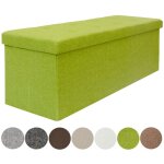 Dunedesign - coffre de rangement xxl pliante 110x38x38cm incl 2 cloisons 120l pouf pliable repose - pieds ...