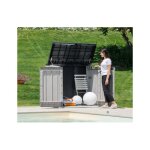 Coffre storer plus xl toomax - 1270l - taupe