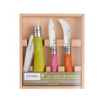 Coffret de 3 couteaux de jardinier opinel virobloc Coffret de 3 couteaux de jardinier opinel virobloc
