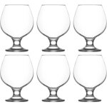 Coffret de 6 verres � cognac 390 ml misket lav