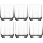 Coffret de 6 verres � whisky diamond lav 310 ml