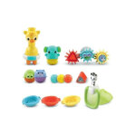 Coffret de bain multi - activit� vtech maxi - girafe m�canique - pour enfants de 5 mois a 5 ans