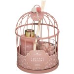 Coffret senteur wonderly cage en m�tal diffuseur de parfum avec b�tonnets et bougie - atmosphera