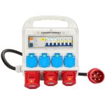 Coffret de chantier distributeur de courant tableau �lectrique monophas� r�partiteur de courant cee 230v ...