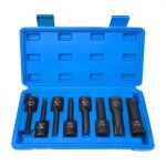Tumalagia - coffrets de douilles torx star 1 / 2 po, impact, t30 - t80