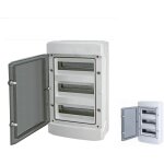 Coffret �lectrique �tanche 3 rang�es de 12 modules ip65 + borniers phase - neutre - terre