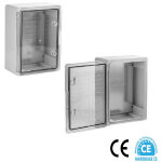 Ar - coffret lectrique tanche porte translucide 400 x 300 x 170 mm ip65 avec plaque de fond