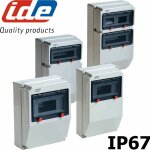 Coffret �lectrique ext�rieur ip67 pour prises pryma - nombre de modules - 24 modules - avec bornier de ...