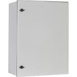 Coffret lectrique en polyester tanche ip66 - 400x300x200 - porte simple opaque - ide