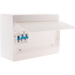 Zenitech - coffret �lectrique pr� - �quip� 1 rang�e 13 modules pour extension