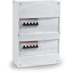 Coffret électrique prééquipé 3 rangées, 39 modules - idéal t2 - abb Coffret électrique prééquipé 3 rangées, 39 modules - idéal t2 - abb