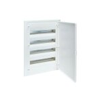 Coffret encastr 4 ranges 72 modules porte opaque hager vf418pr