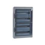 Coffret étanche plexo³ 4x18 modules avec embouts à perforation directe prémontés ip65 ik09 - gris legrand ... Coffret étanche plexo³ 4x18 modules avec embouts à perforation directe prémontés ip65 ik09 - gris legrand ...