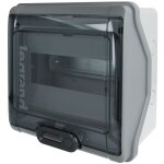 Coffret �tanche plexo� legrand apparent 1 rang�e 8 modules