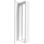 Atole ? coffret �lectrique nu 13 modules en acier blanc ? h. utile 980 mm ? pr�d�coupes goulotte pour ...