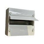 Thomson ? coffret �lectrique nu 1 rang�e 13 modules blanc ? volet de fermeture int�gr� ? indice de protection ...