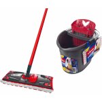 Vileda ? coffret r�volution balai � poussi�re et lave sol ? 85% polyester, 15% polyamide ? seau avec ...