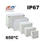 Coffret s�rie � light �, viss�, 108x108x64 ip65, lisse