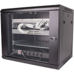 Bis - electric - coffret serveur 19' prt  l'emploi, 24 ports rj45 cat6a avec switch et bloc d'alimentation ...