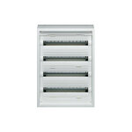 Hager ? coffret �lectrique nu saillie 4 rang�es ? 96 modules ? ip30 ik07 ? blanc ral 9010 ? plastique ...
