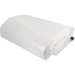 Cogex - b�ches (bricolage) - b�che arm�e de protection 3x4m 160g / m� - translucide transparente - haute ...