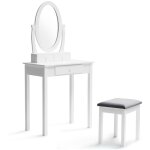 Coiffeuse betty avec miroir et tabouret Coiffeuse betty avec miroir et tabouret