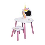 Sweet licorne coiffeuse avec miroir judy wild