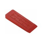 Cyclingcolors - coin de fendage bois bche en pvc rouge abattage cale chauffage arbre outils coupe scurit ...