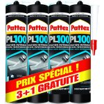 Pattex - colle fixation pl100 high tank - blanc - lot 3 + 1 - 798270