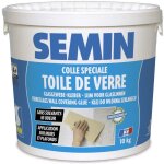 Semin - colle en pte pour toiles de verre prte  l'emploi - seau de 10 kg