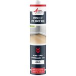 Colle plinthe, bois et carrelage, pose facile - 290 ml x 1 gris securit� - ral 7004 - arcane industries ...