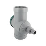 Collecteur filtrant eau de pluie 3p filtre inox