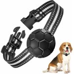 Collier anti aboiement chien  poil long, rechargeable avec 3 modes son / vibration / choc, automatique ...