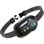 Collier anti aboiement chien rechargeable - 3 modes choc �lectrique / vibration / son aide au dressage ...