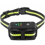 Collier anti - aboiement pour chiens, rechargeable et automatique avec dtection intelligente des aboiements ...