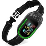 Collier anti aboiement chien rechargeable, anti aboiement collier dressage avec 4 modes son / vibration ...